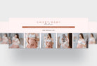Ladystrategist Sweet Baby Studio Facebook Cover for Photographers Editable Canva Template instagram canva templates social media templates etsy free canva templates