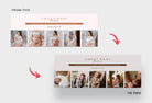 Ladystrategist Sweet Baby Studio Facebook Cover for Photographers Editable Canva Template instagram canva templates social media templates etsy free canva templates