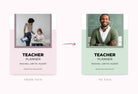Ladystrategist Teacher Planner Canva Template instagram canva templates social media templates etsy free canva templates