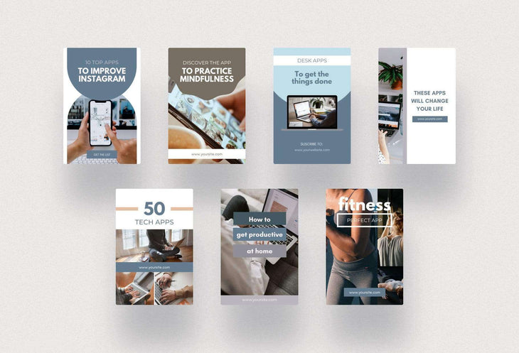 Ladystrategist Technology Pinterest Template instagram canva templates social media templates etsy free canva templates