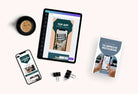 Ladystrategist Technology Pinterest Template instagram canva templates social media templates etsy free canva templates