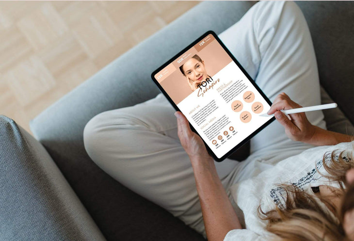 Ladystrategist Tori Schapito Media Kit Canva Template for Influencers instagram canva templates social media templates etsy free canva templates