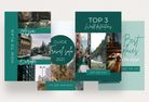 Ladystrategist Travel Pinterest Template instagram canva templates social media templates etsy free canva templates