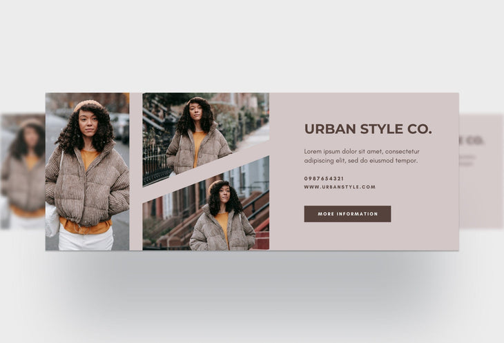 Ladystrategist Urban Style Co Studio Facebook Cover for Photographers Editable Canva Template instagram canva templates social media templates etsy free canva templates