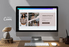 Ladystrategist Urban Style Co Studio Facebook Cover for Photographers Editable Canva Template instagram canva templates social media templates etsy free canva templates