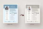 Ladystrategist Valerie Speaker One-Sheet Canva Template instagram canva templates social media templates etsy free canva templates