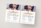 Ladystrategist Vanessa Speaker One-Sheet Canva Template instagram canva templates social media templates etsy free canva templates