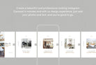 Ladystrategist Victoria Real Estate 6-Page Carousel Canva Template instagram canva templates social media templates etsy free canva templates