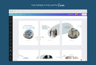 Ladystrategist Violet Real Estate 6-Page Carousel Canva Template instagram canva templates social media templates etsy free canva templates