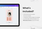 Ladystrategist Wanda Instagram Link in Bio Canva Landing Page Website instagram canva templates social media templates etsy free canva templates