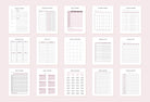 Ladystrategist Weight Loss Planner Canva Template instagram canva templates social media templates etsy free canva templates