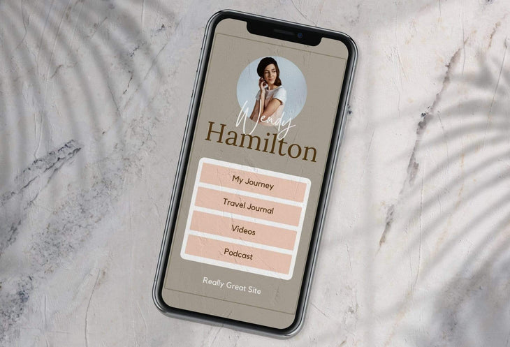 Ladystrategist Wendy Instagram Link in Bio Canva Landing Page Website instagram canva templates social media templates etsy free canva templates