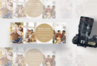 Ladystrategist With Love Facebook Cover for Photographers - Editable Canva Template instagram canva templates social media templates etsy free canva templates