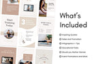 Ladystrategist YOGA Elegant - 97 Done-for-You Yoga Instagram Stories - Fully Editable Canva Templates instagram canva templates social media templates etsy free canva templates