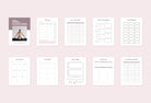 Ladystrategist Yoga Printable and Editable Journal Canva Template instagram canva templates social media templates etsy free canva templates