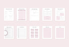 Ladystrategist Yoga Printable and Editable Journal Canva Template instagram canva templates social media templates etsy free canva templates