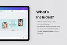 Ladystrategist Zoey Facebook Cover Canva Template instagram canva templates social media templates etsy free canva templates